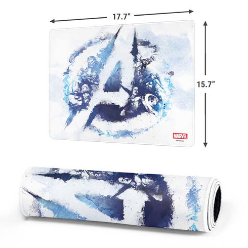 Marvel Avengers Blue Logo Gaming Mouse Pad